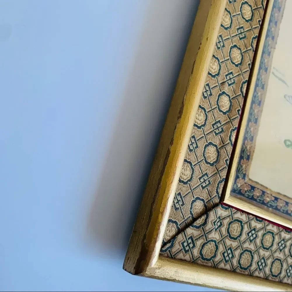 Vintage Chinese Silk Brand Embroidery Art